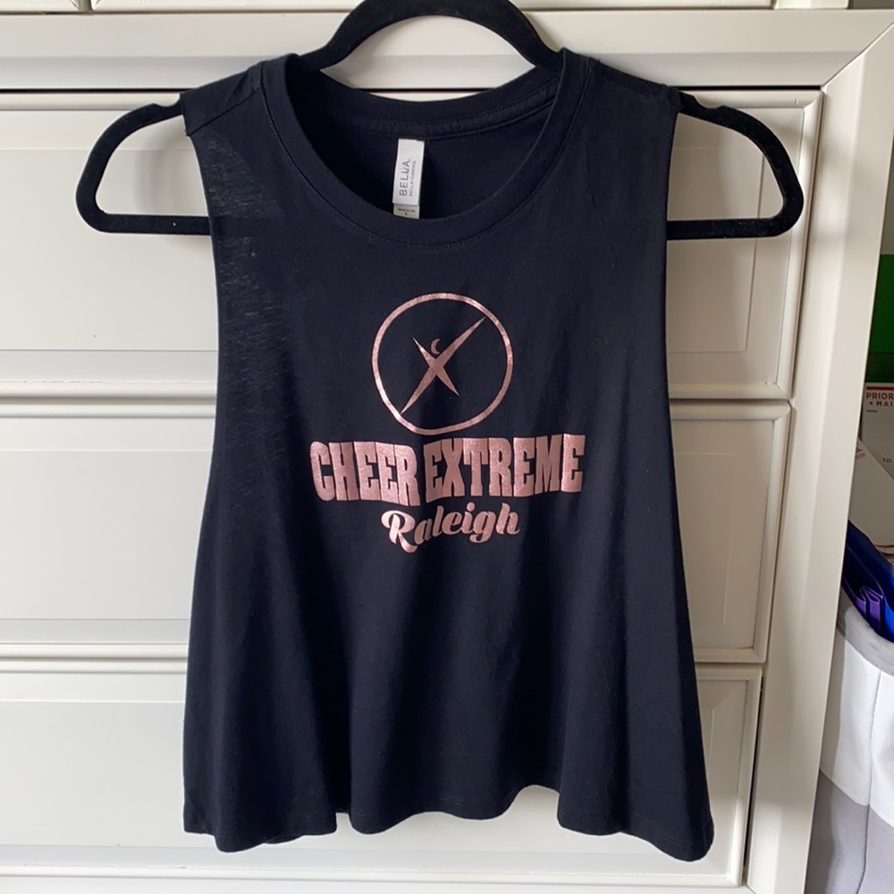 CEA Rose Gold Cropped Tank